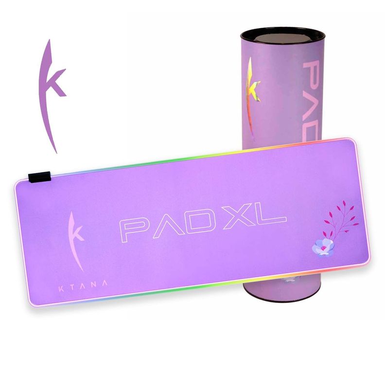 Mouse Pad Gamer Led Profesional Ktana Morado-4