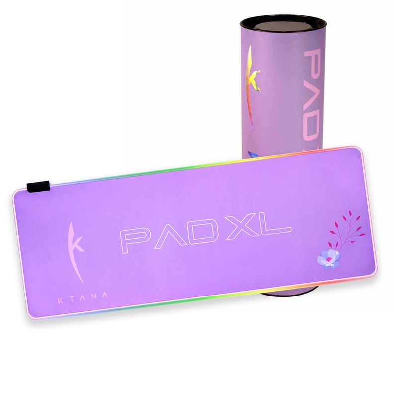 Mouse Pad Gamer Led Profesional Ktana Morado-0