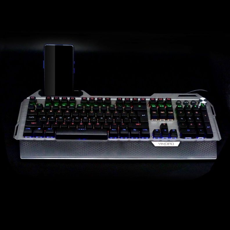 Teclado Gamer Mecánico Retroiluminado K100 Yindiao-3