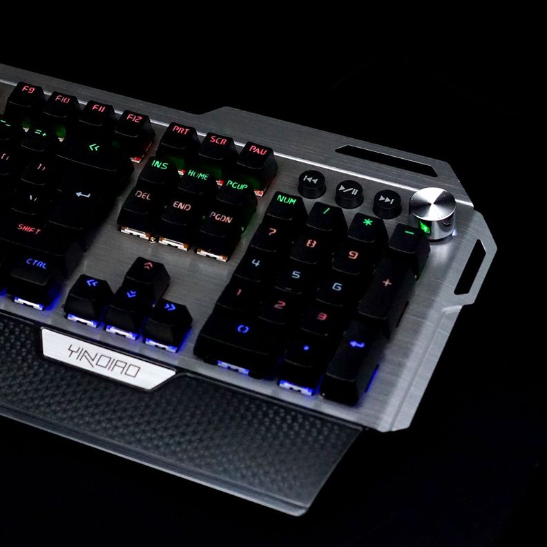 Teclado Gamer Mecánico Retroiluminado K100 Yindiao-2