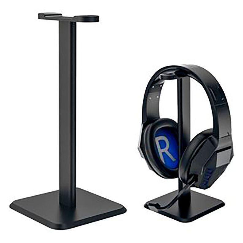 Base Soporte para Audífono Gamer Negro -0