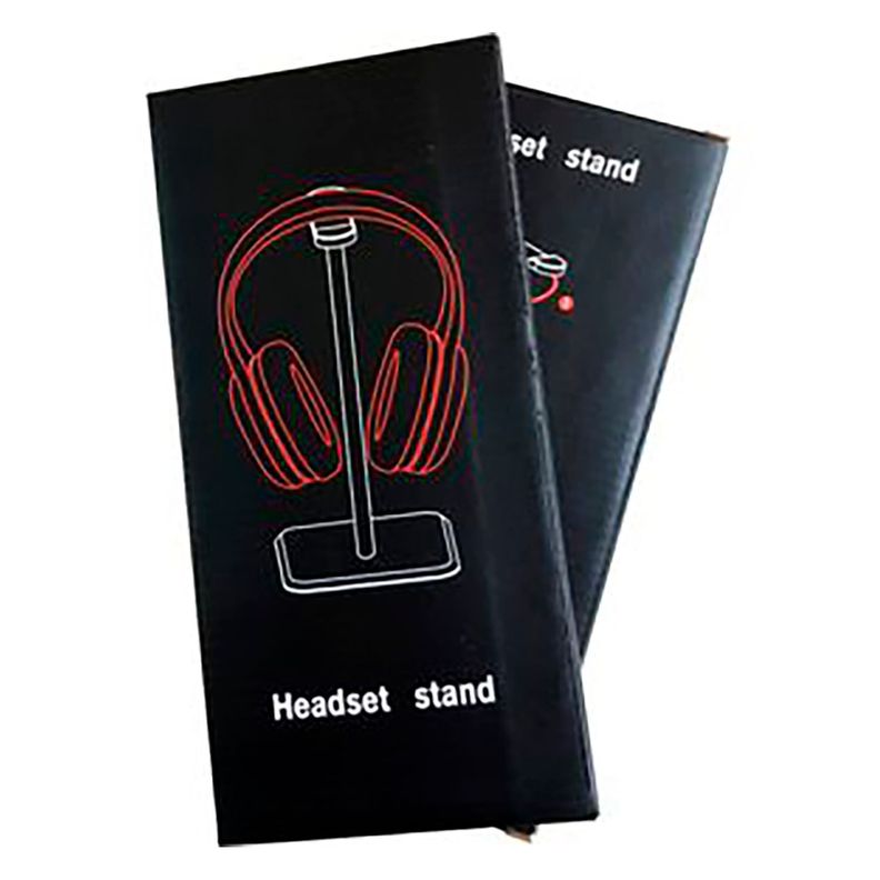 Base Soporte para Audífono Gamer Negro -3