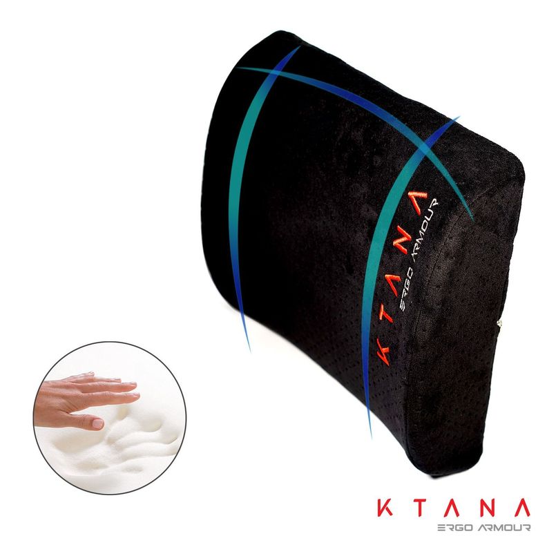 Cojín Ergonómico Lumbar Memory Foam Gamer Ktana-2