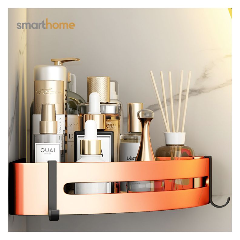 Esquinero Baño Acero Mate Smarthome Bronce Negro-6