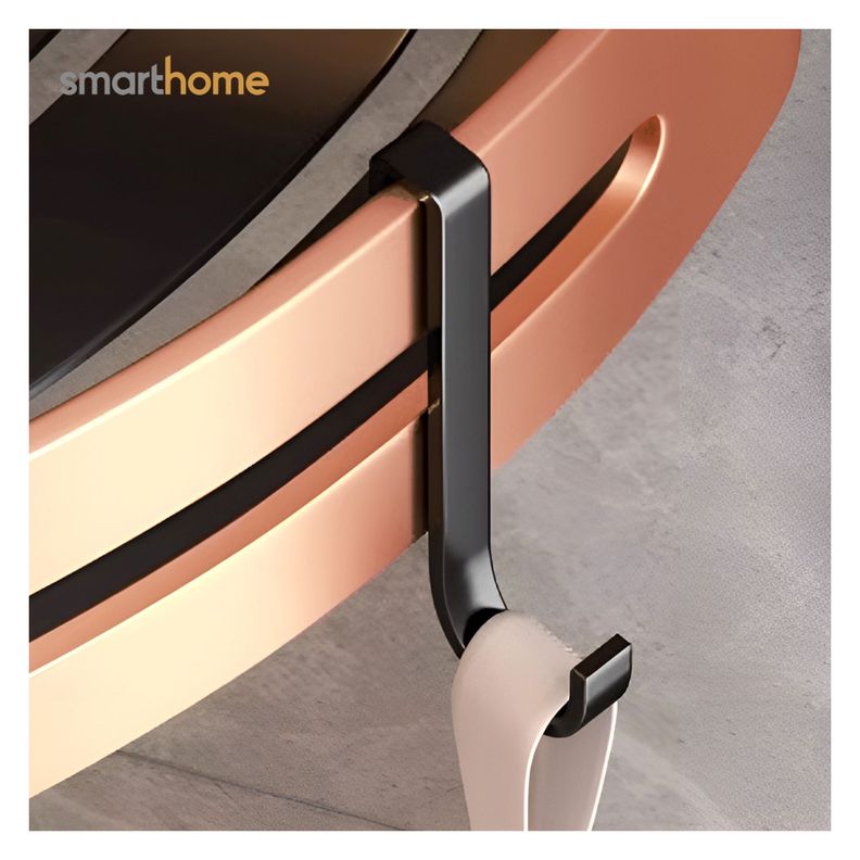 Esquinero Baño Acero Mate Smarthome Bronce Negro-4