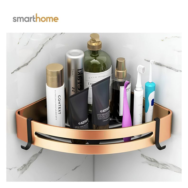 Esquinero Baño Acero Mate Smarthome Bronce Negro-3