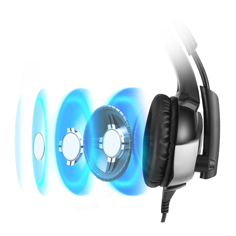 Audífono Gamer Onikuma K5 Negro-5