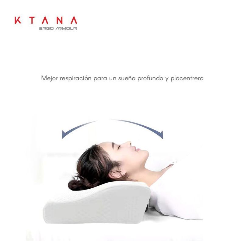 Almohada Cervical Ergo Armour Ktana Memory Foam -3