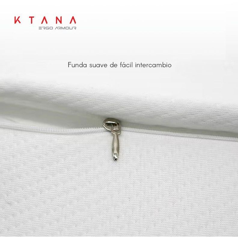 Almohada Cervical Ergo Armour Ktana Memory Foam -5