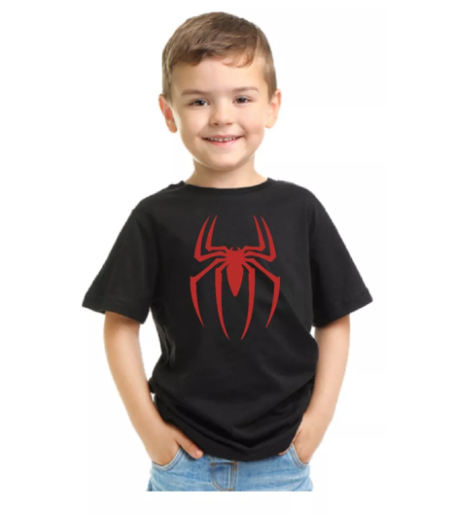 Polera De Niño Avengers Spiderman Araña-0