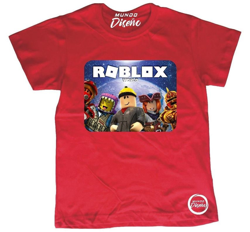 Polera De Niño Roblox Mundo-1
