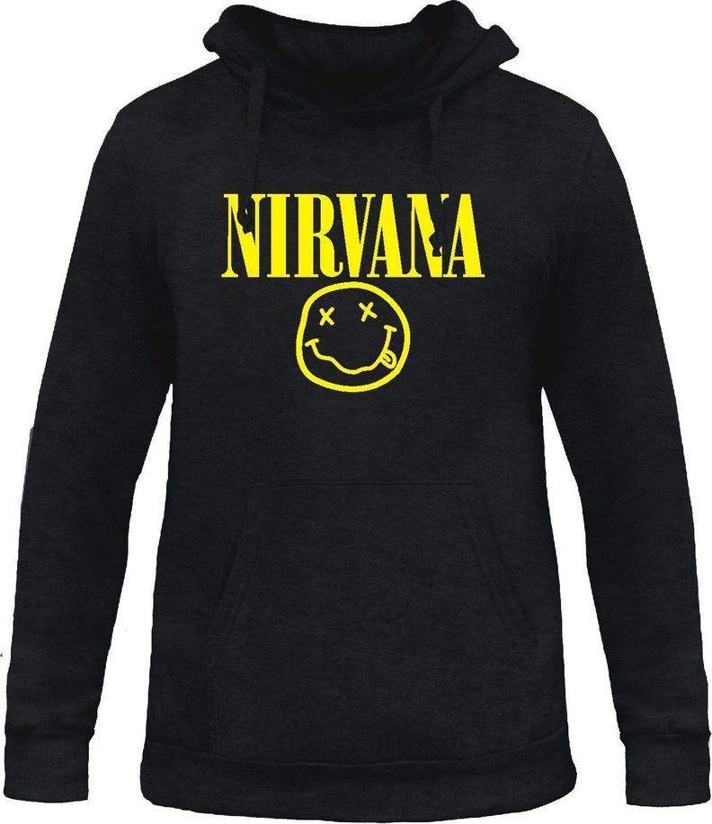 Poleron Unisex Nirvana Estampado MDC-1