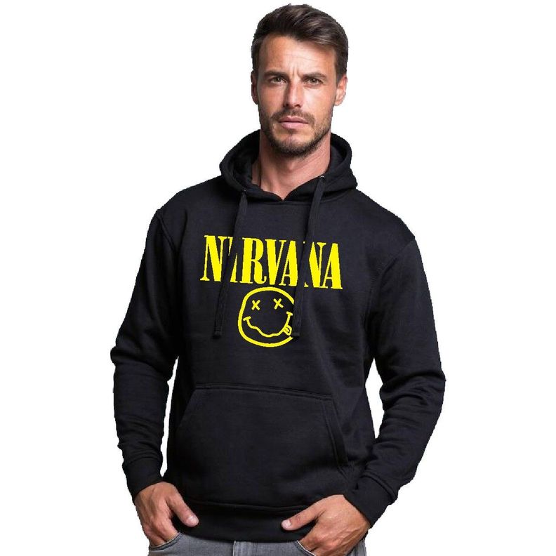 Poleron Unisex Nirvana Estampado MDC-0