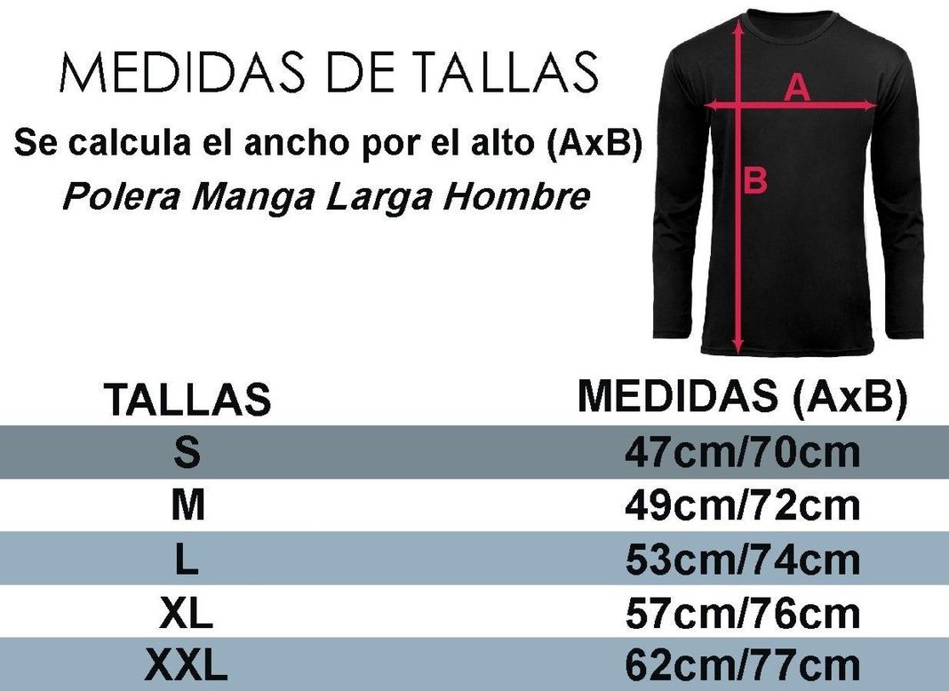 Poleras Manga Larga Para Hombre-1