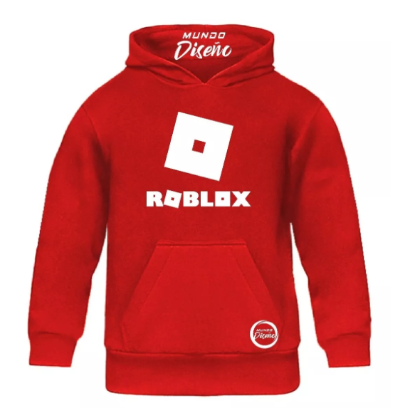 Polerón Niño Cerrado Con Capucha Roblox Clásico-0