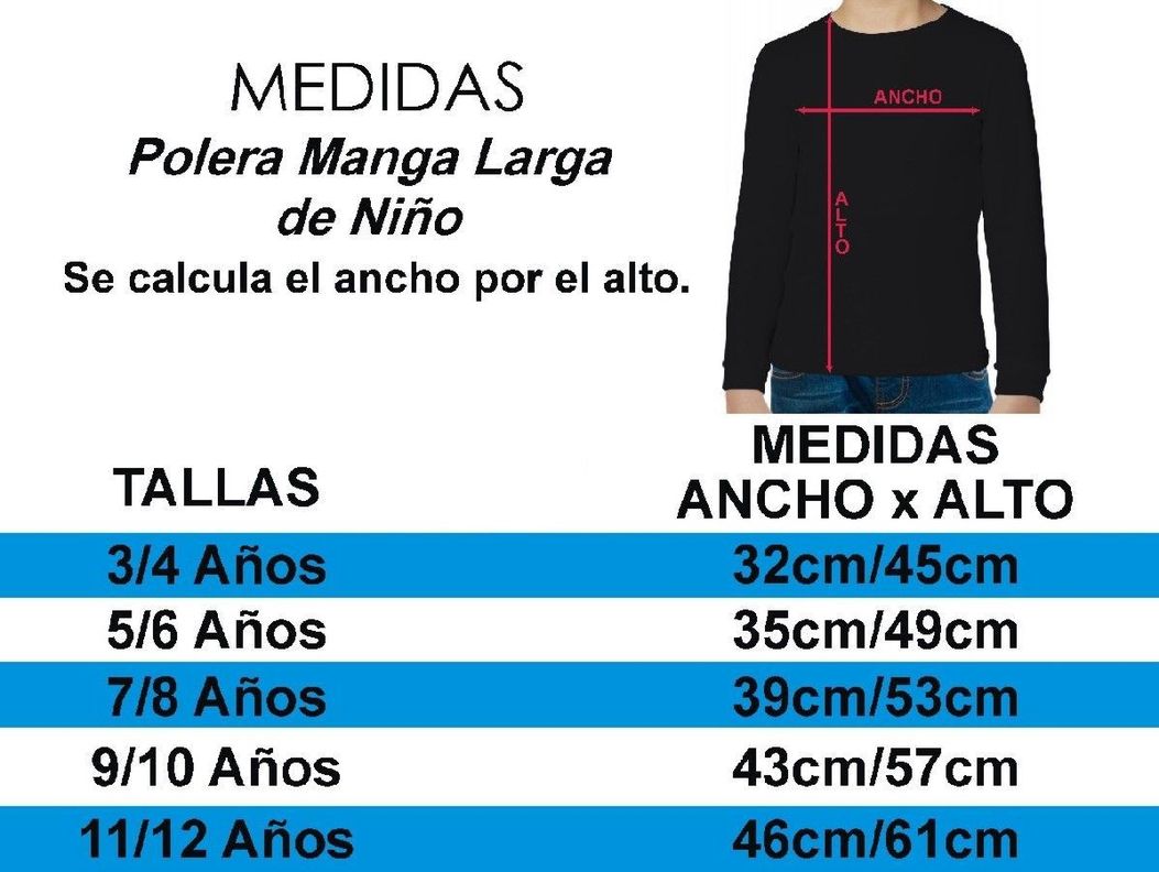 Polera Manga Larga De Niño Mario Bros Player 1-1