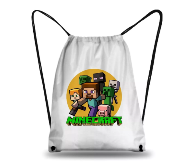 Pack De 6 Mochilas Minecraft-6