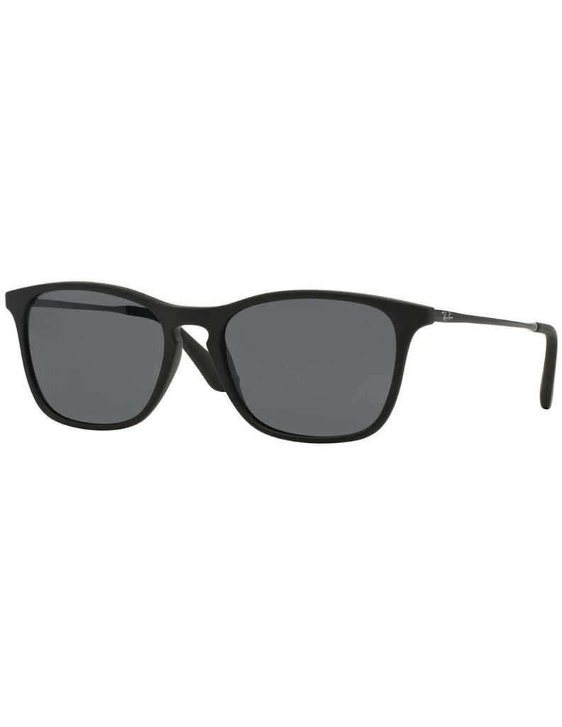 Anteojos Lentes de Sol Ray Ban Junior Chris RJ9061S 700571 49 Negro mate/verde