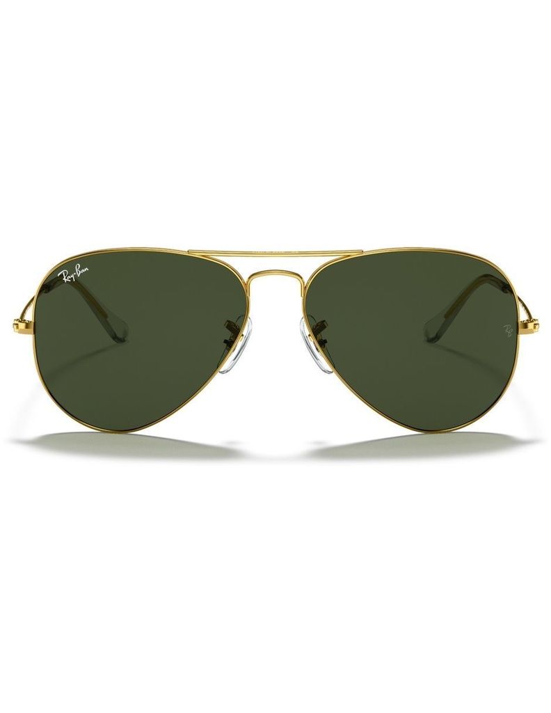 Anteojos Lentes de Sol Ray Ban Aviator RB3025 W3234 55-14  Clásico dorado/verde