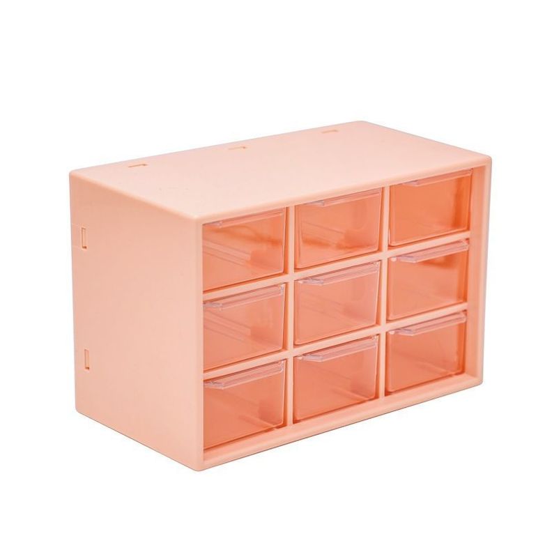 Organizador De Papeleria Accesorios Y Otros Coral-0