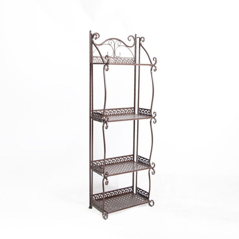 Estante Organizador Metalico Baño 33x20x105cm-0