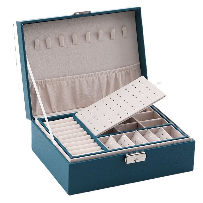 Joyero Caja De Joya Tipo Maleta Organizador Joyas-0