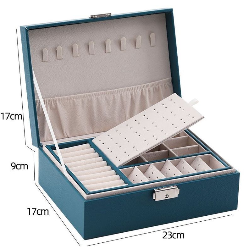 Joyero Caja De Joya Tipo Maleta Organizador Joyas-4