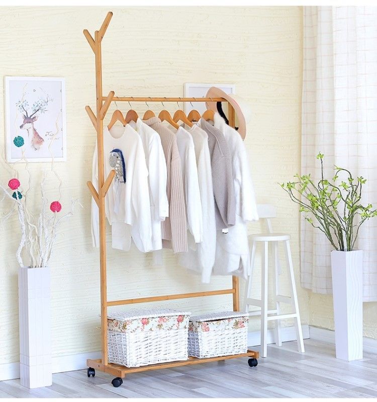 Perchero De Madera 155cmx 80cmx 35cm-2