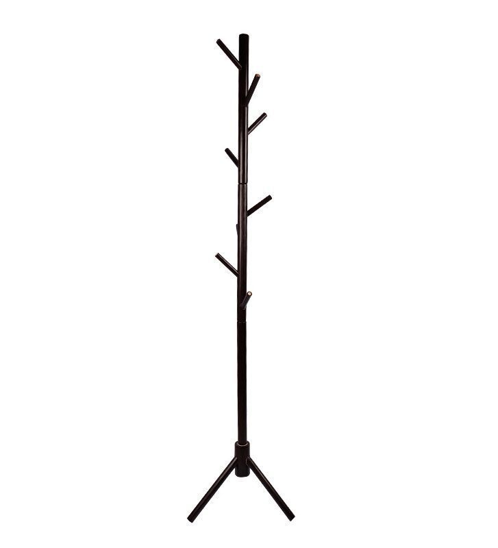 Perchero De Madera Con 9 Ganchos, Estilo Árbol-0