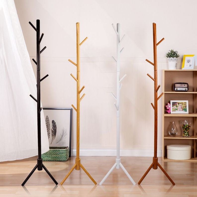 Perchero De Madera Con 9 Ganchos, Estilo Árbol-2
