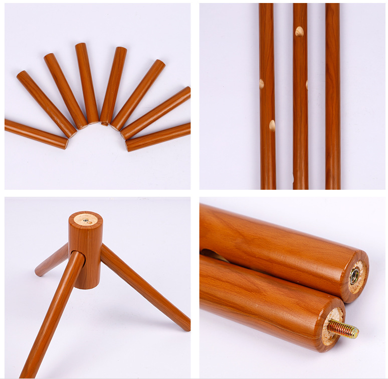 Perchero De Madera Con 9 Ganchos, Estilo Árbol-3