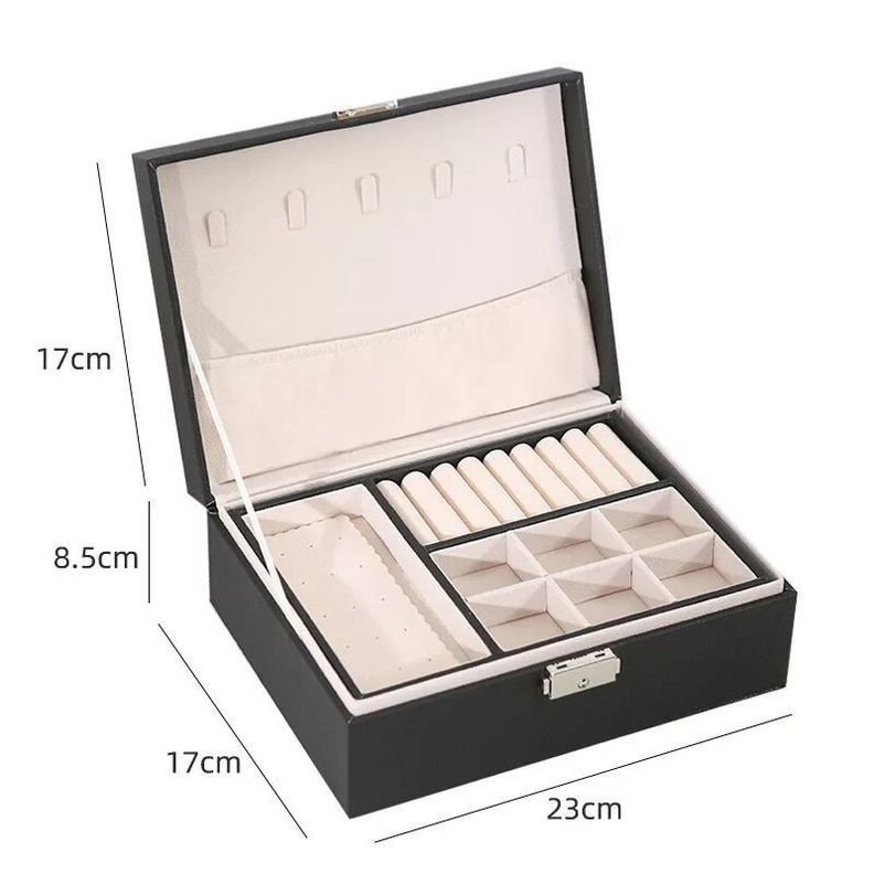 Organizador De Joyas 2 Niveles 23cm X 17cm X 8.5cm-5