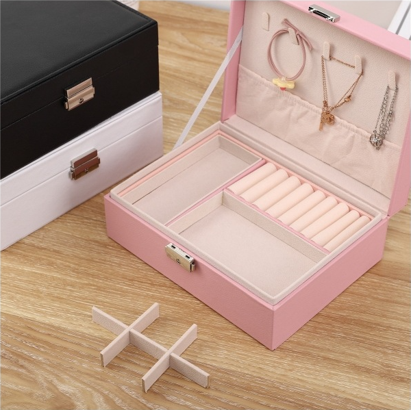 Organizador De Joyas 2 Niveles 23cm X 17cm X 8.5cm-3