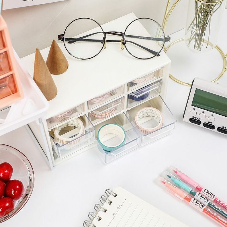 Organizador De Papeleria Accesorios Y Otros Blanco-4
