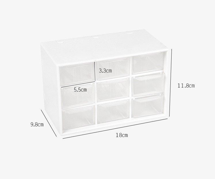 Organizador De Papeleria Accesorios Y Otros Blanco-1