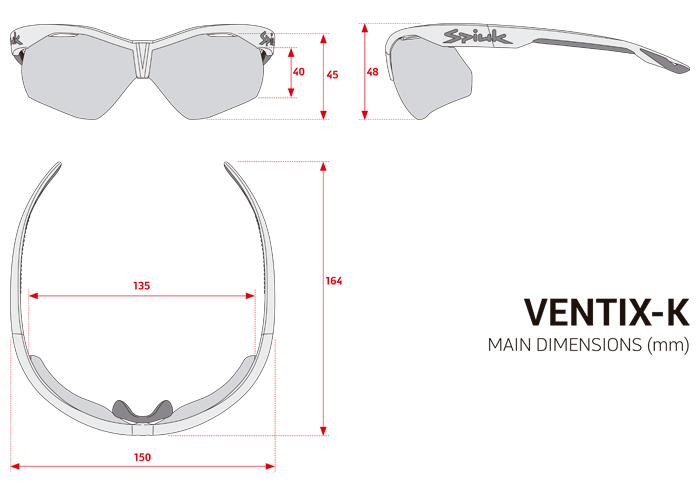 Lente Ciclismo Spiuk Ventix-K Negro Fucsia-1