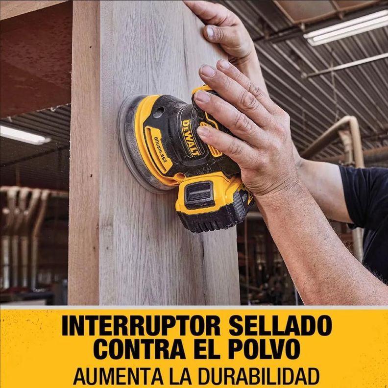 Lijadora Orbital Inalmabrica Dewalt DCW210B-6