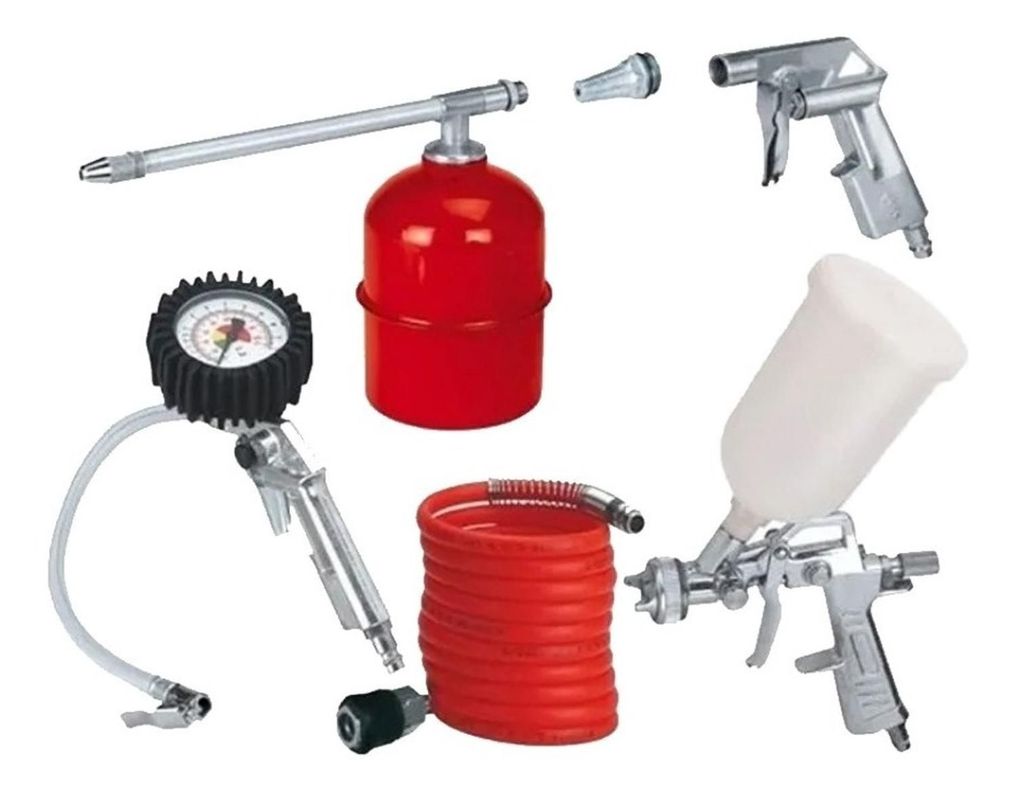Set 5 Pzas, Accesorios Para Compresor Einhell-0