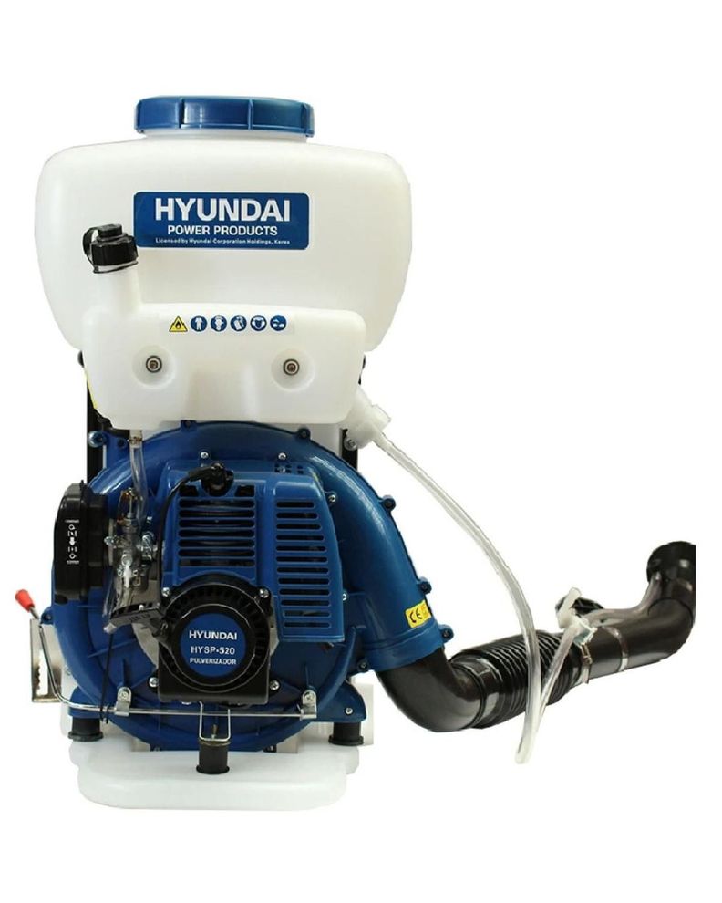 Fumigador Hyundai 25 lts Motor Gasolina 63,3cc 82hysp-866 Azul 14 Kg