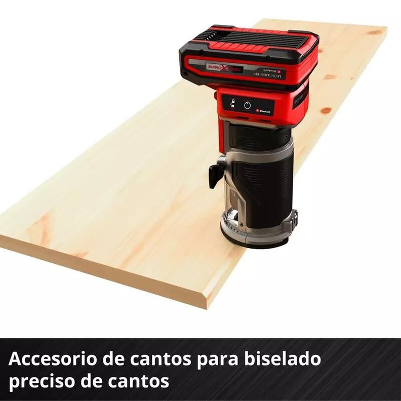 Fresadora De Mano Inal. Einhell Tp-et 18 Li Bl - Sin Batería-7