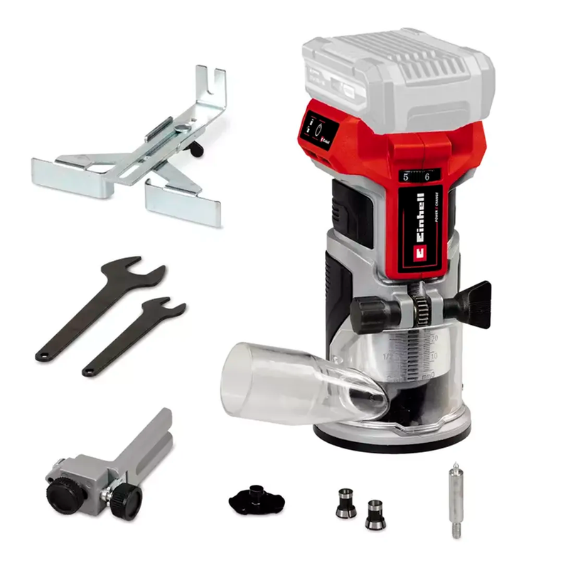 Fresadora de Palma Einhell TP-ET 18 Li BL - Sin Baterias Rojo 2 Kg