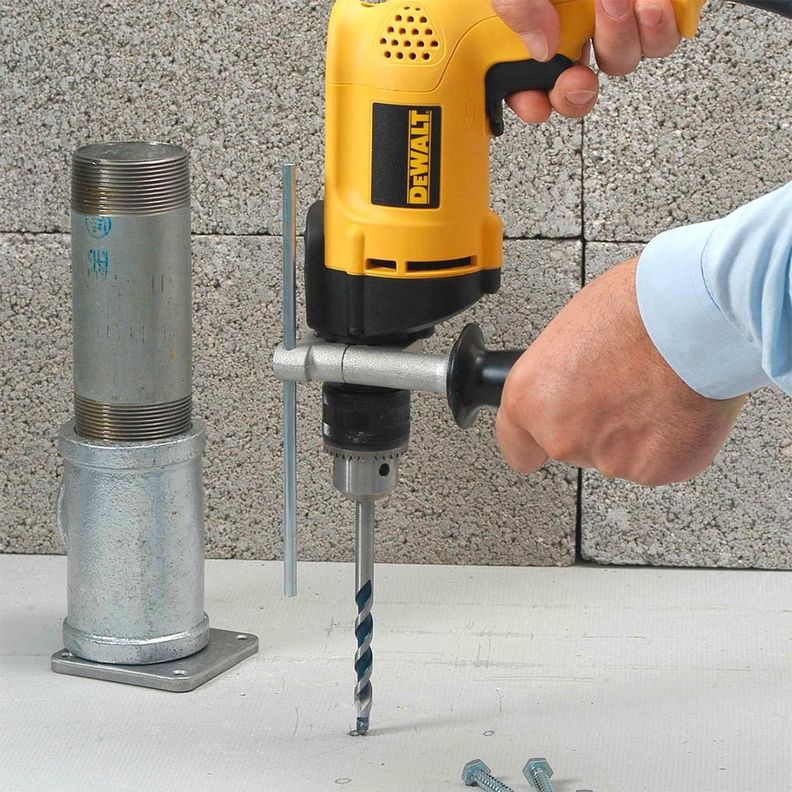 Taladro Percutor 1/2' (13mm) 800w Dewalt Dw508sk-b2c-4