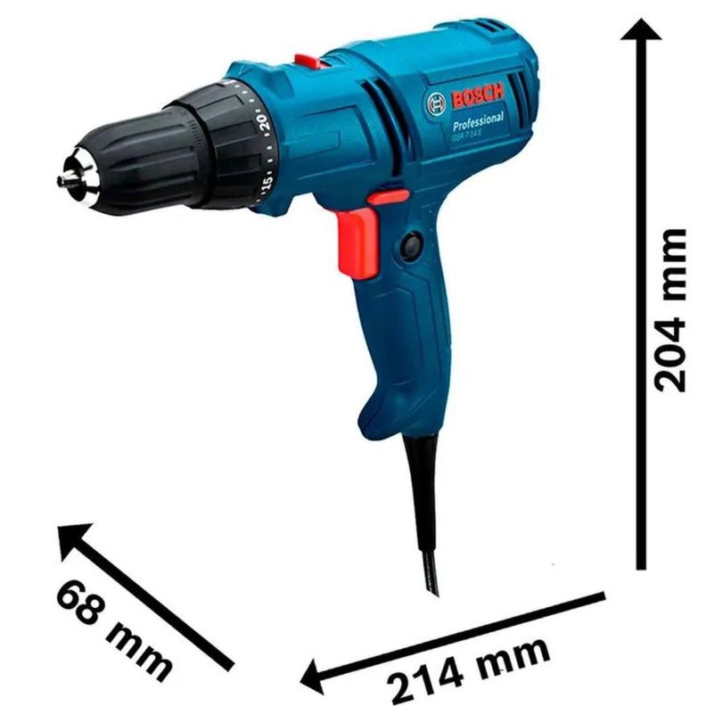 Taladro Atornillador Bosch Gsr 7-14 E 400 Watts-3