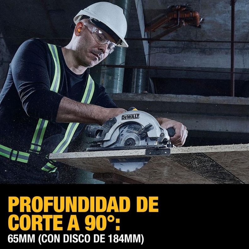 Sierra circular 7 1/4" 1.500W - Dewalt Dwe5615-b2-1
