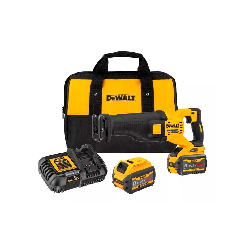 Kit Sierra Sable DCS389T2-B2 - Incluye 2 Baterías de 6 AH, Cargador y Bolso-0