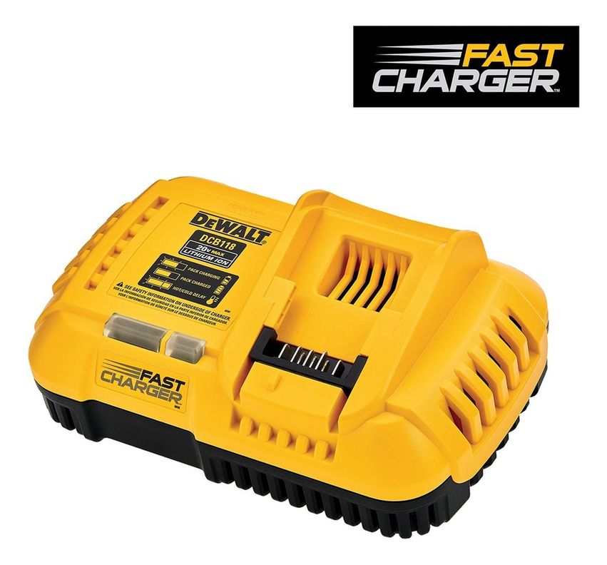 Cargador Flexvolt Litio Ion 20v-60v Dewalt Dcb118-b2-2