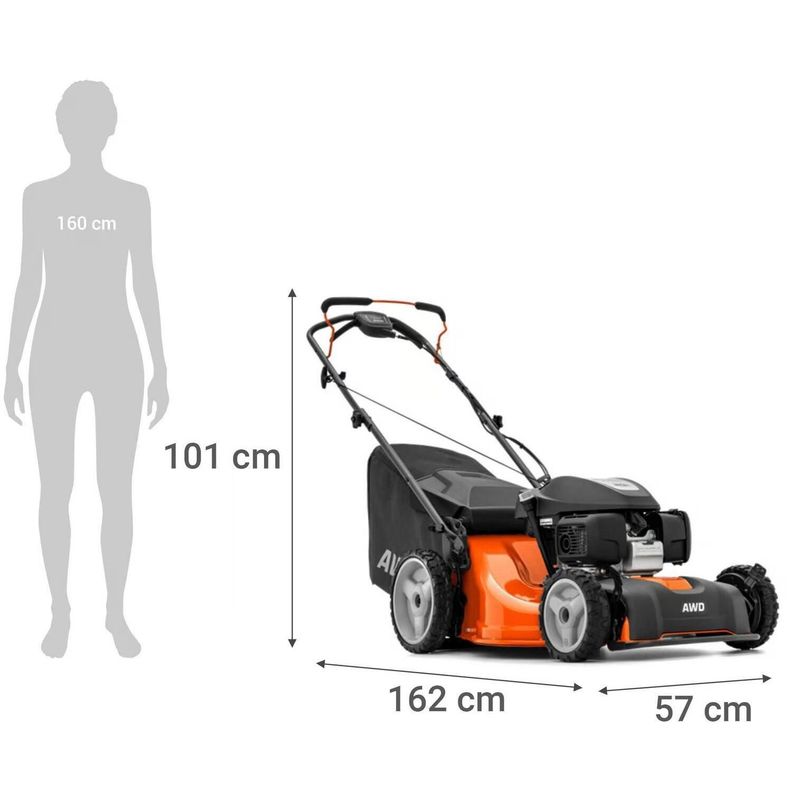 Cortacésped Husqvarna Lc 353 Awd Tracción 4x4 - 4,2 Hp-1