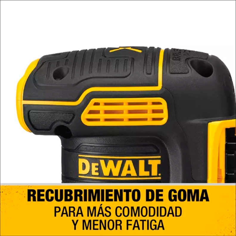 Lijadora Roto Orbital Inal. Dewalt Dcw210b + 25 Lijas + 3 Formones-4