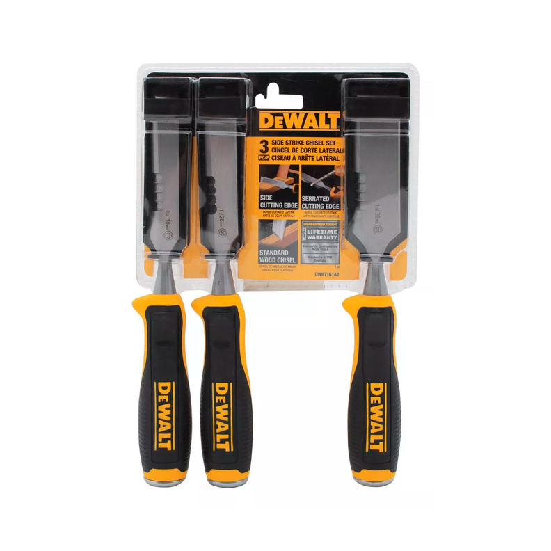 Lijadora Roto Orbital Inal. Dewalt Dcw210b + 25 Lijas + 3 Formones-5