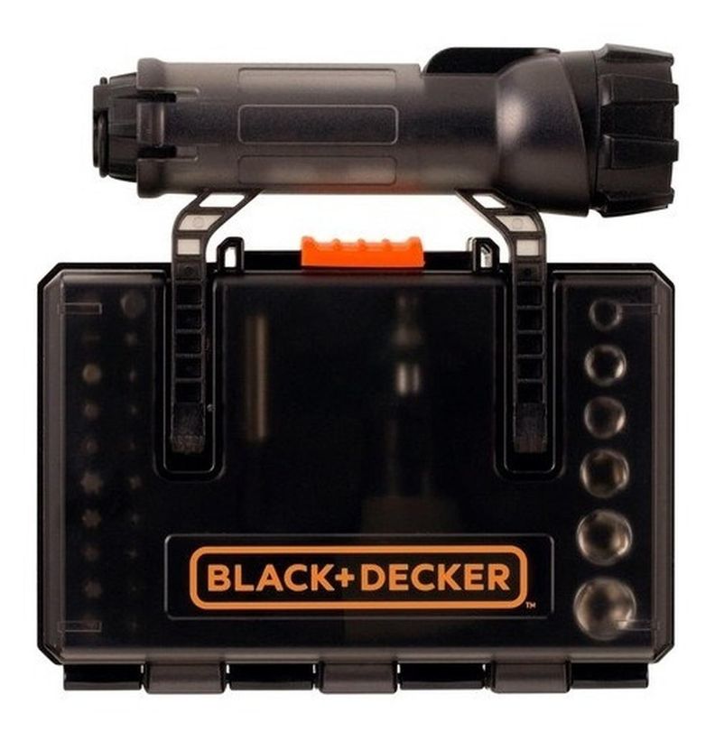 Set Atornillar 30 Pzs Con Linterna Led Black+decker A7224-xj-3